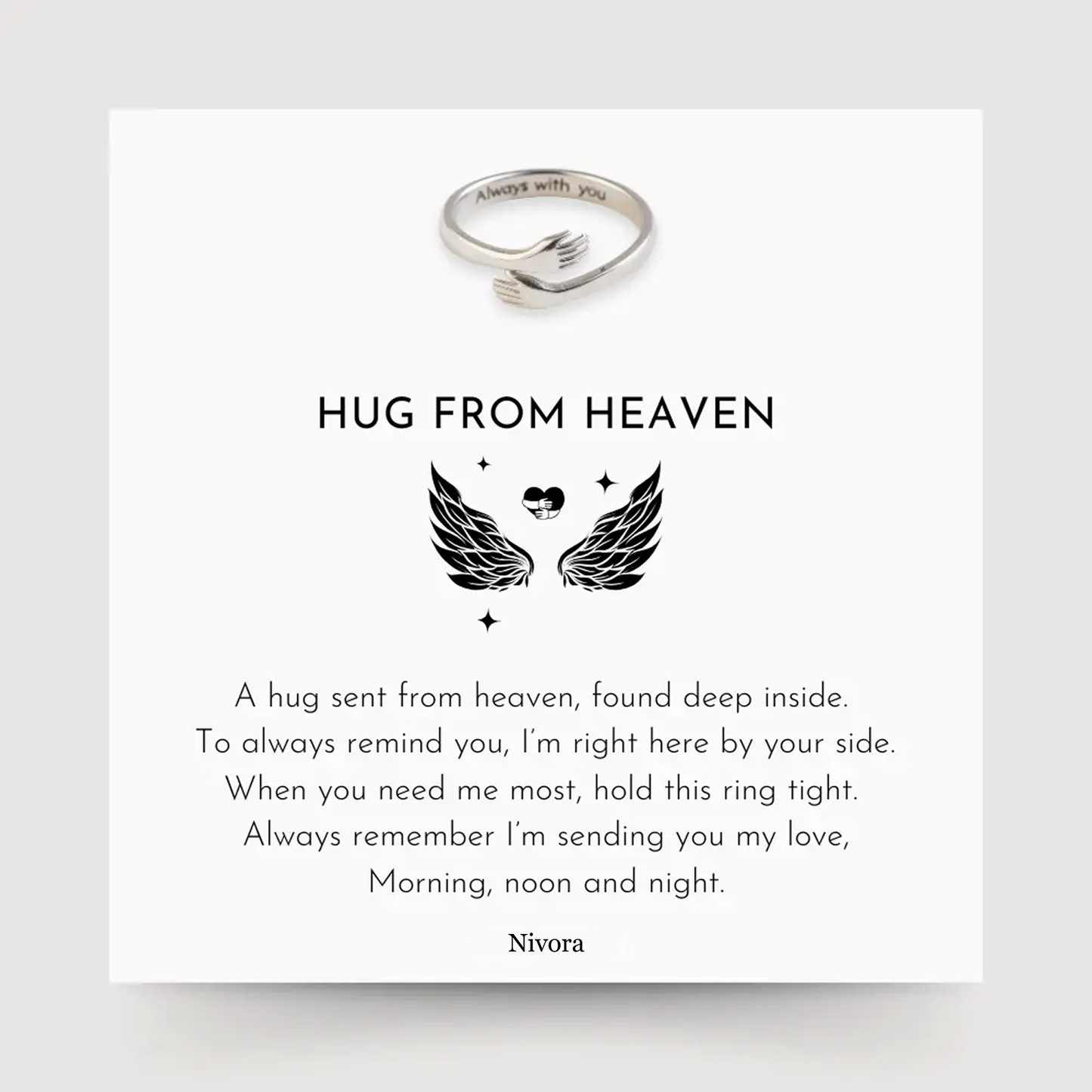 Wrapped in Love - Hug Ring